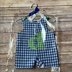 Brand New Mudpie romper “d”